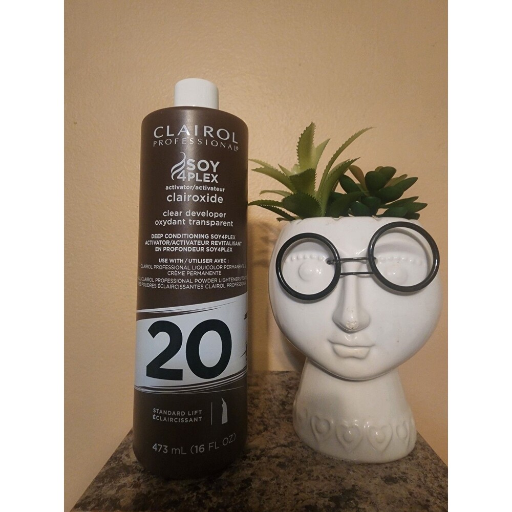 Clairol Professional Soy 4 Plex Clairoxide 20 Volume Clear Developer 16 oz. Hair